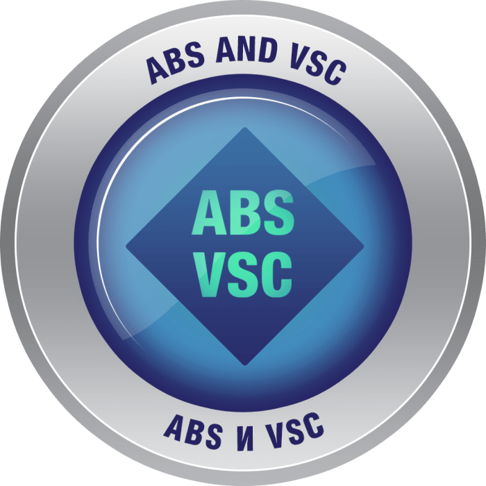 Наличие ABS и VSC (для шасси общего назначения)