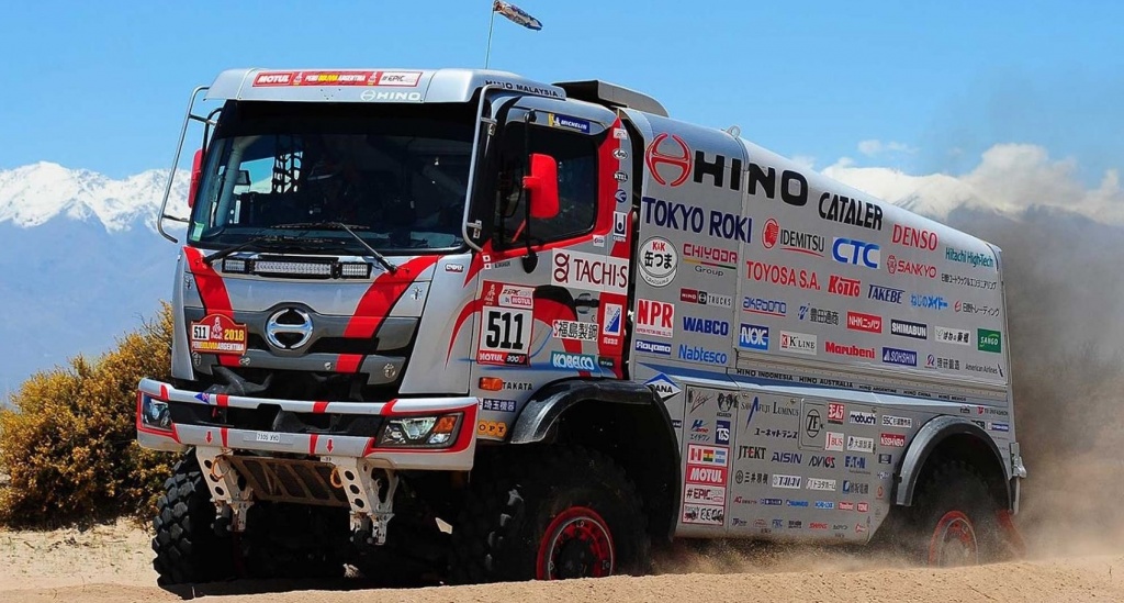 Грузовик Hino финишировал в ралли «Дакар-2020»